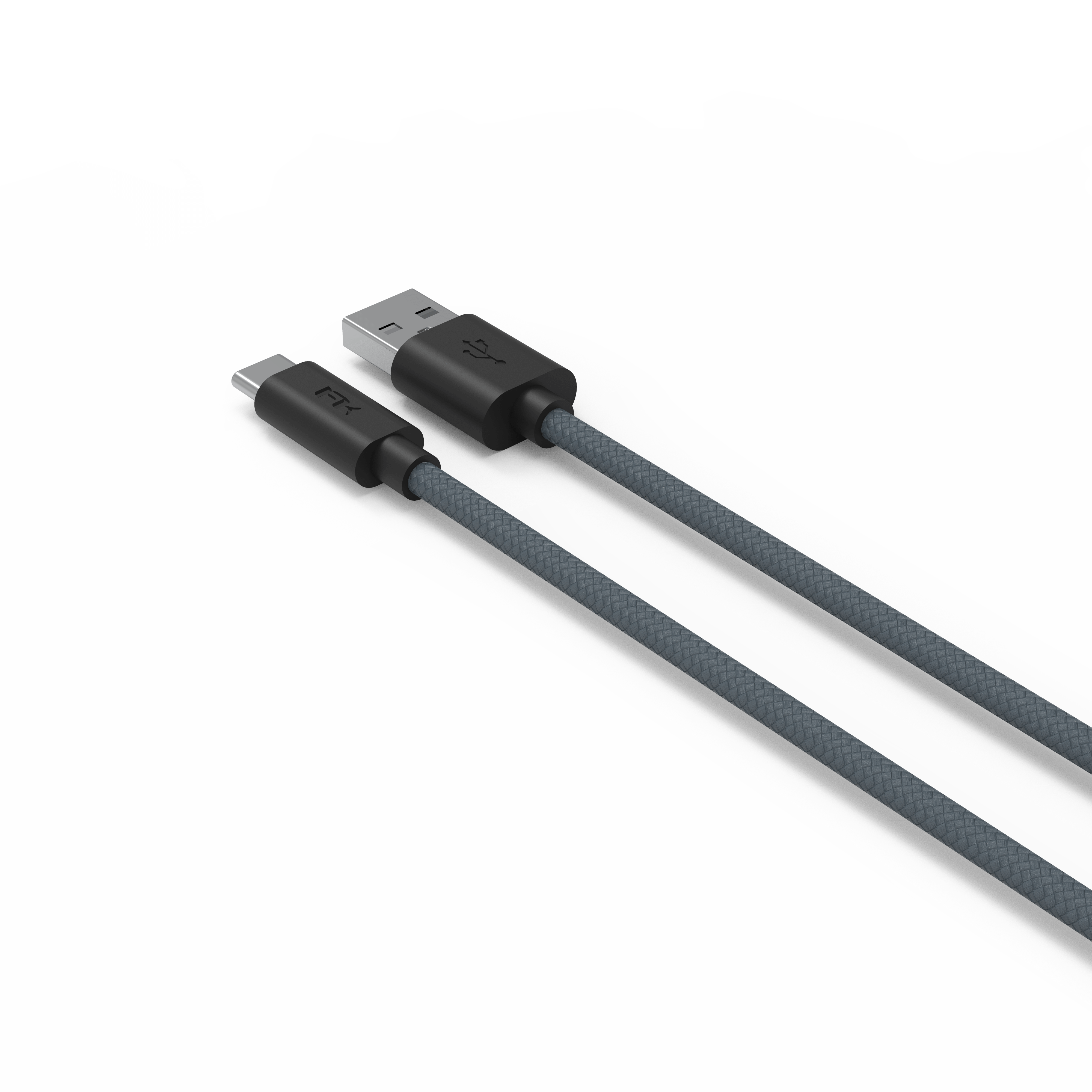 Cáp sạc USB-C to USB-A Cable Feeltek - màu đen