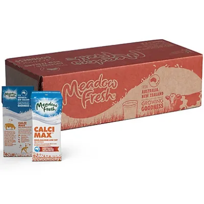 [12/2021] Sữa Meadow Fresh Calci hộp 200ml thùng 24 hộp