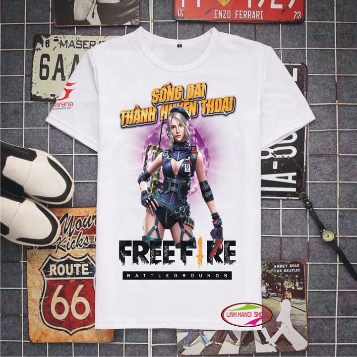 Áo Free Fire - Khung long