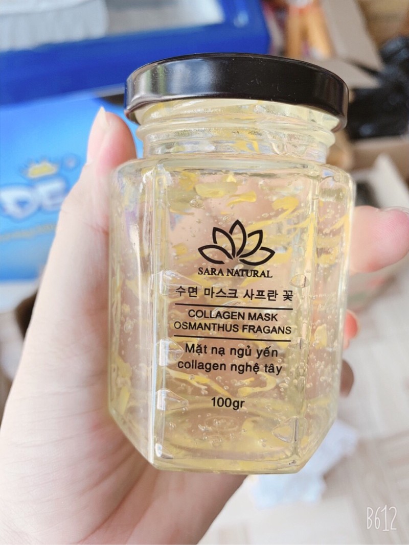 Mặt nạ yến collagen nghệ tây tươi 100ml