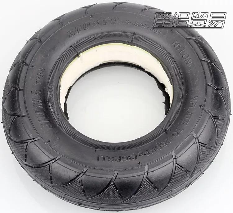 Lốp đặc không săm xe điện escooter 200x50