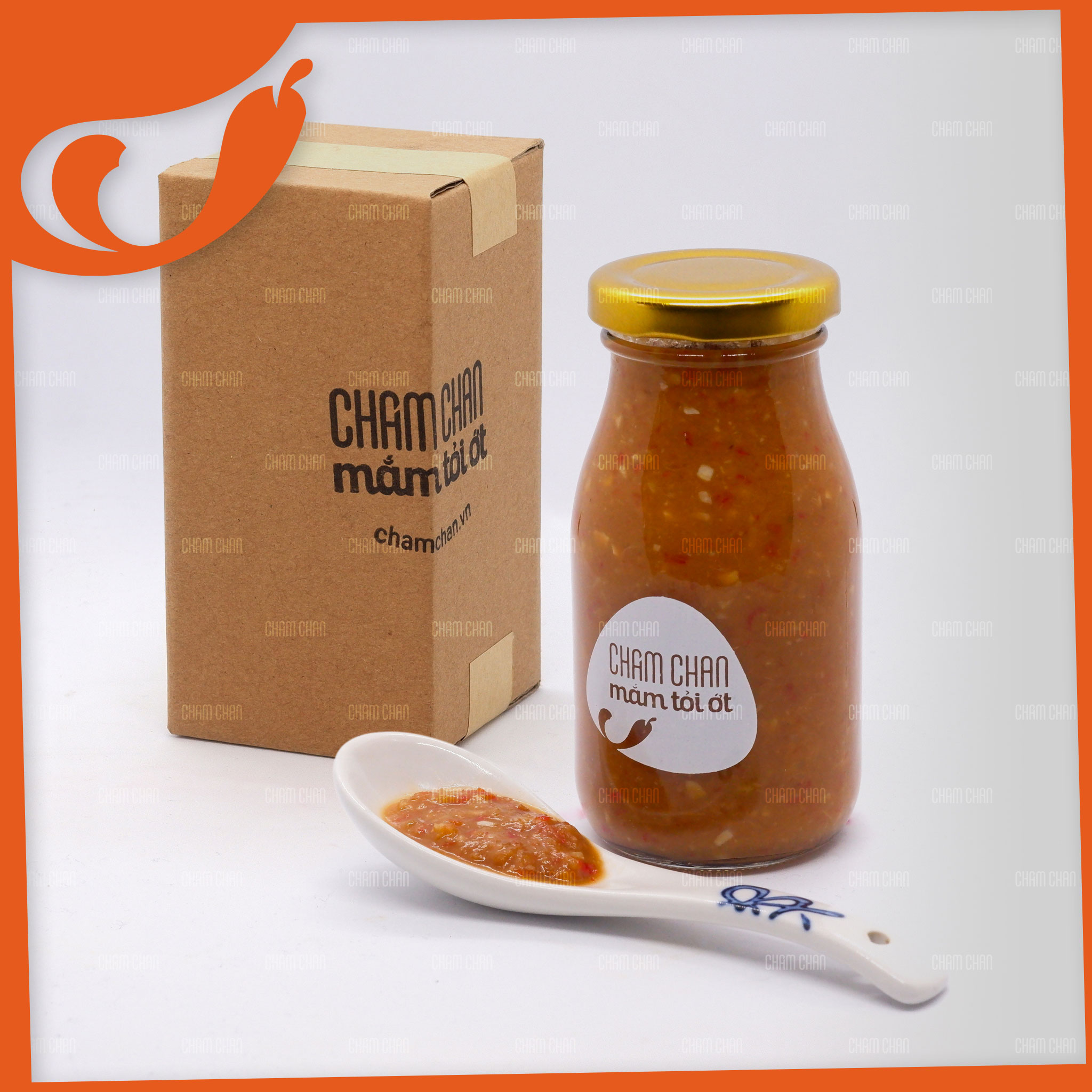 [HCM]Sốt Mắm Nêm Chấm Chan - Chai 200ml / Cay Đó