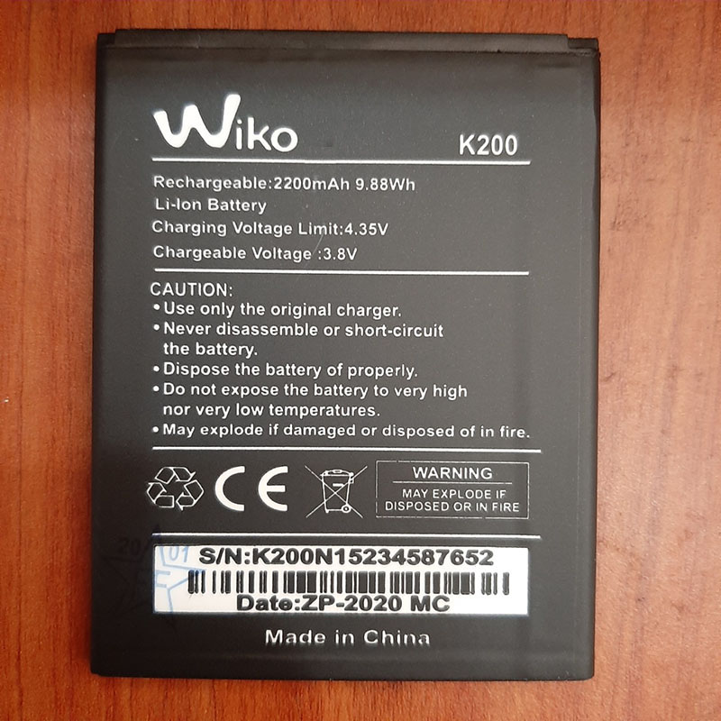 Pin điện thoại Wiko Sunny 3 Plus Zin