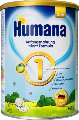 Sữa bột Humana Gold 1