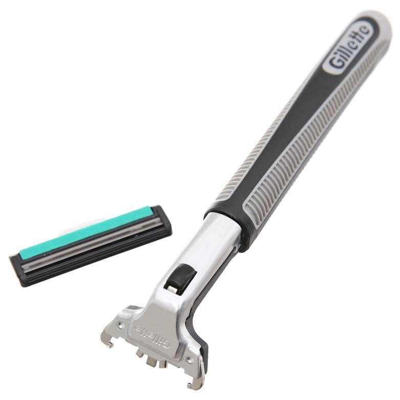 Dao cạo râu lưỡi kép Gillette Vector Plus Razor 1Up