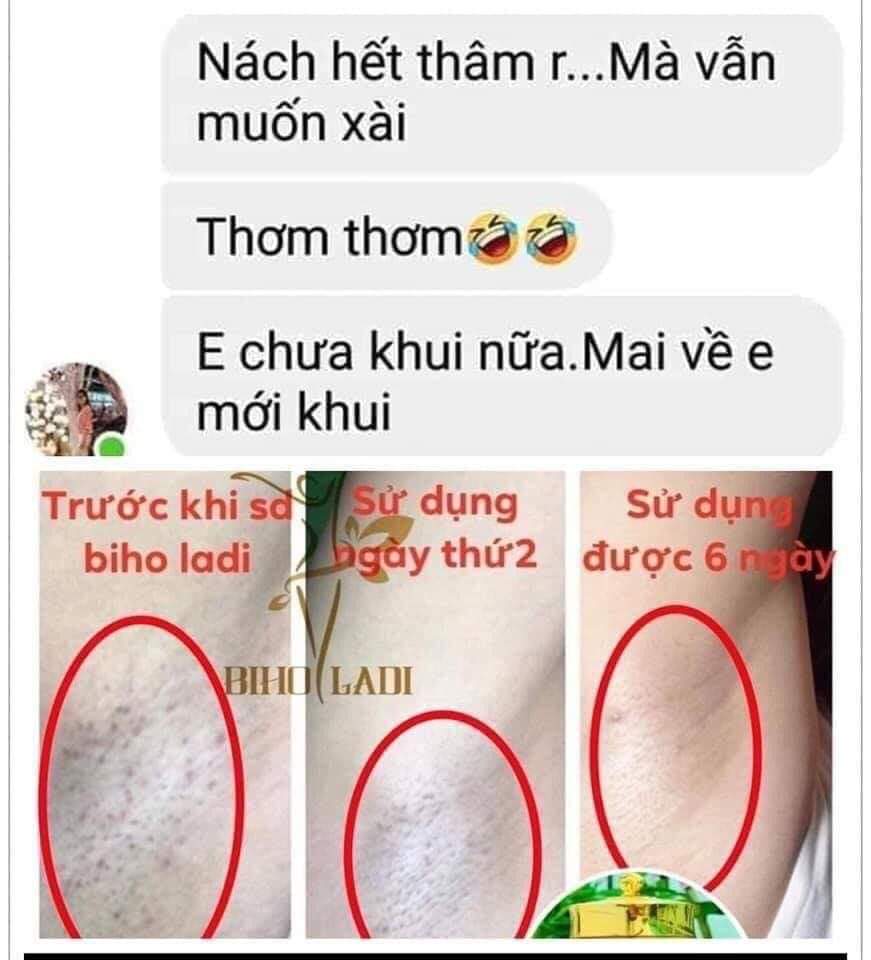 [HCM]Kem siêu dưỡng thâm 5S biho ladi 20g(chuyên khử thâm nách bẹn môngbikini và khử mùi)