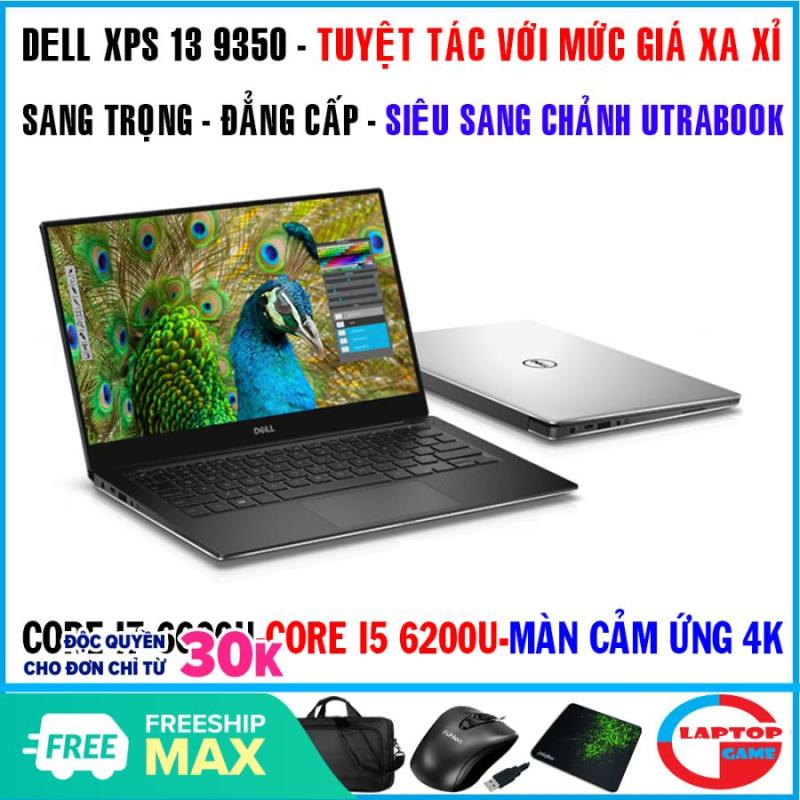 Bảng giá laptop Dell xps 13 9350 Siêu mỏng VIP Core i7 6500U, Core i5 6200u, ram 8g, ssd 256g, màn 13,3 fhd ips tràn viền, dòng laptop cao cấp Phong Vũ