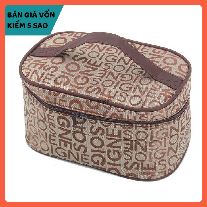 [HCM]Túi đồ dùng cá nhân - túi đựng mỹ phẩm có quai xách - Túi đựng đồ du lịch - Túi đựng vật dụng cá nhân đi du lịch tiện lợi [GIÁ VỐN]