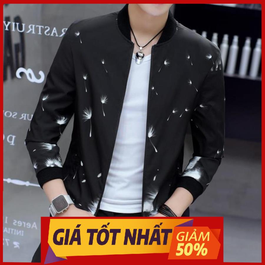 >> BÁO GIÁ ÁO KHOÁC BOMBER NAM KHÓA ĐỒNG 3 LỚP LÓT BÔNG DÁNG PILOT SÀNH ĐIỆU | Shopee Lazada Sendo Tiki mới nhất 63 Áo Khoác Nhẹ Nam Dáng Bomber Chống Nắng Họa Tiết Hoa Bồ Công Anh Phá Cách Sành Điệu TOP1-STORE JK NAM 011