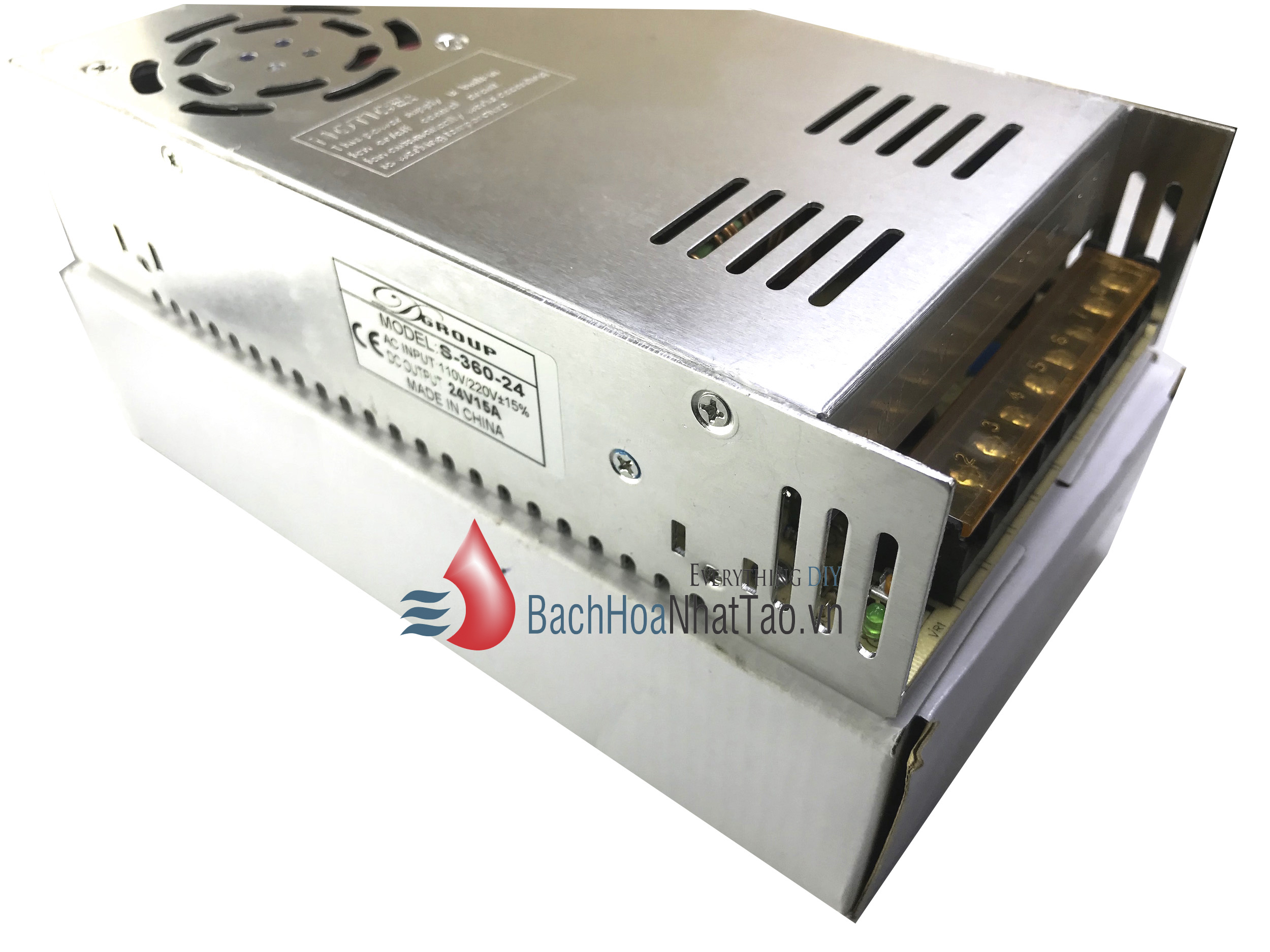 Nguồn tổ ong 24V-15A 360W mới 100%