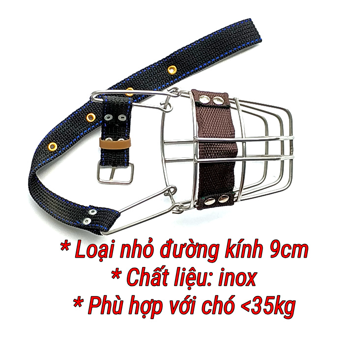Rọ mõm chó inox size nhỏ