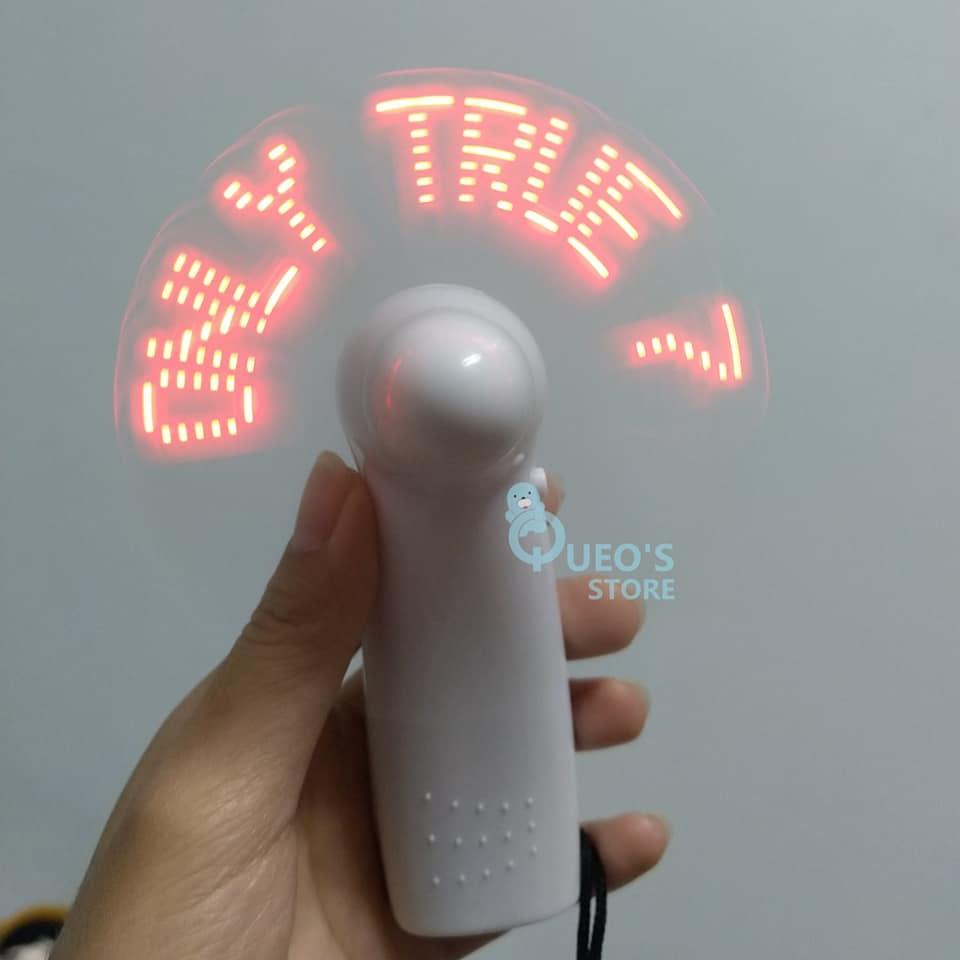 [HCM]Quạt cầm tay LED BTS ARMY Love BTS