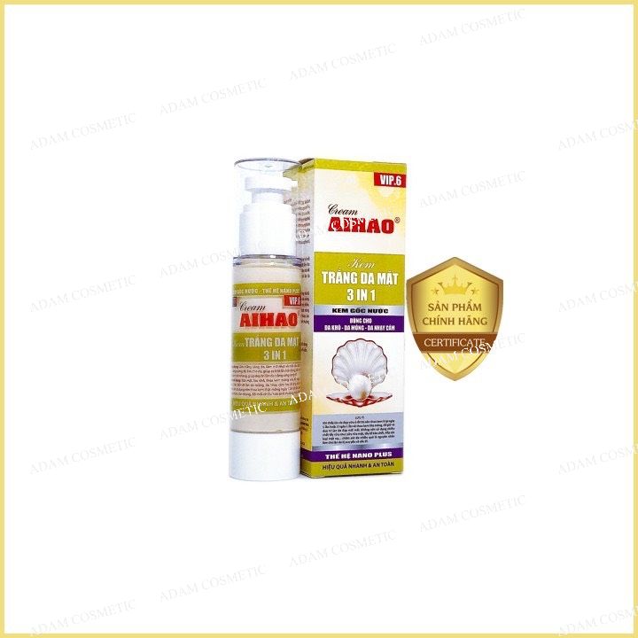 Kem Aihao Trắng da mặt 3in1 (VIP.6 - Chai 50ml)