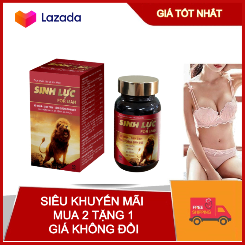 SINH LỰC FOR MAN (mua 2 tặng 1) - VIÊN UỐNG TĂNG CƯỜNG SINH LÝ NAM GIỚI