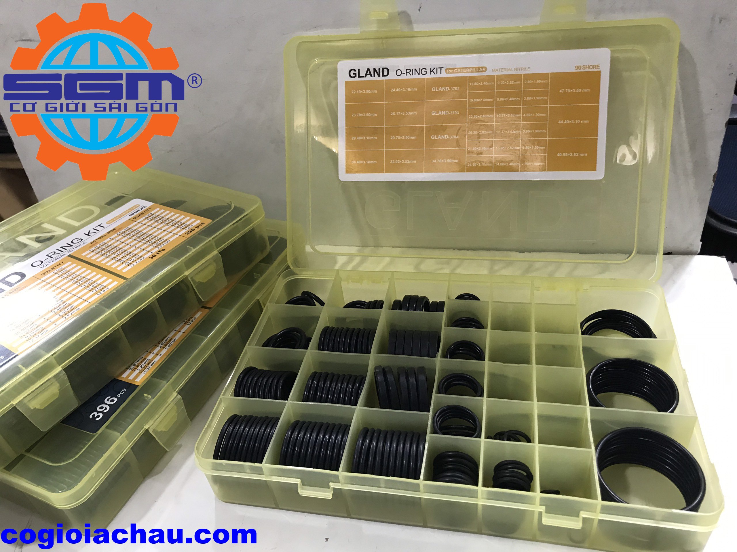 Bộ O-ring kit For Caterpilar (Sin hộp Caterpilar)