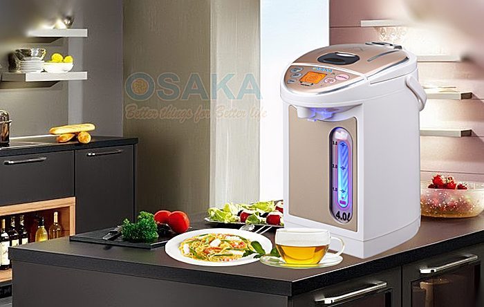 BÌNH THỦY ĐIỆN OSAKA APE-406P 4.0 LÍT (CÓ 4 CHẾ ĐỘ GIỮ ẤM)