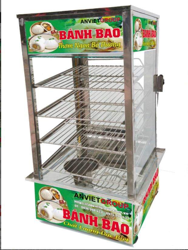 Tủ Trưng Bày Bánh Bao BB4