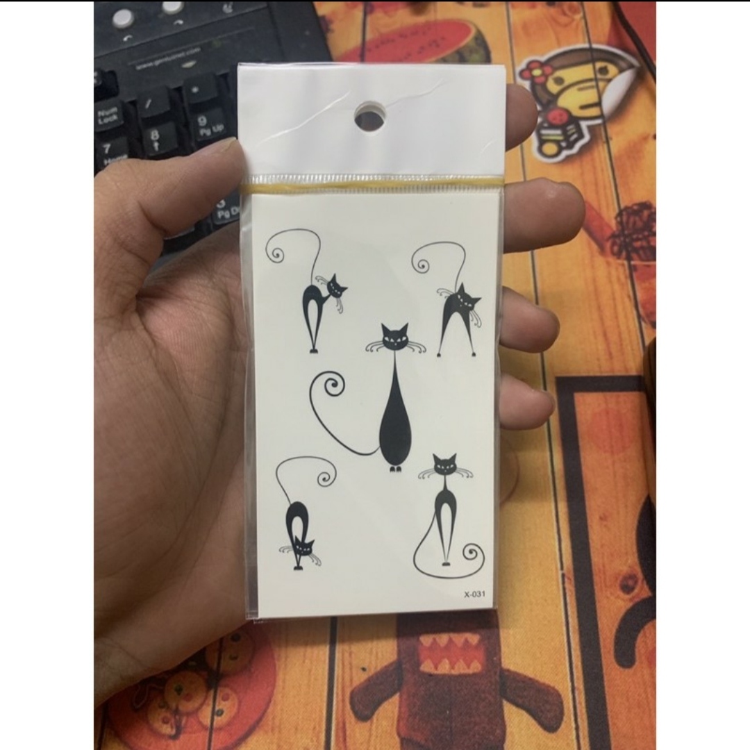 Set Nhiều Mẫu anime, hình xăm halloween 3D Hình Xăm Dán, Hình Xăm henna mini Tattoo Cao Cấp