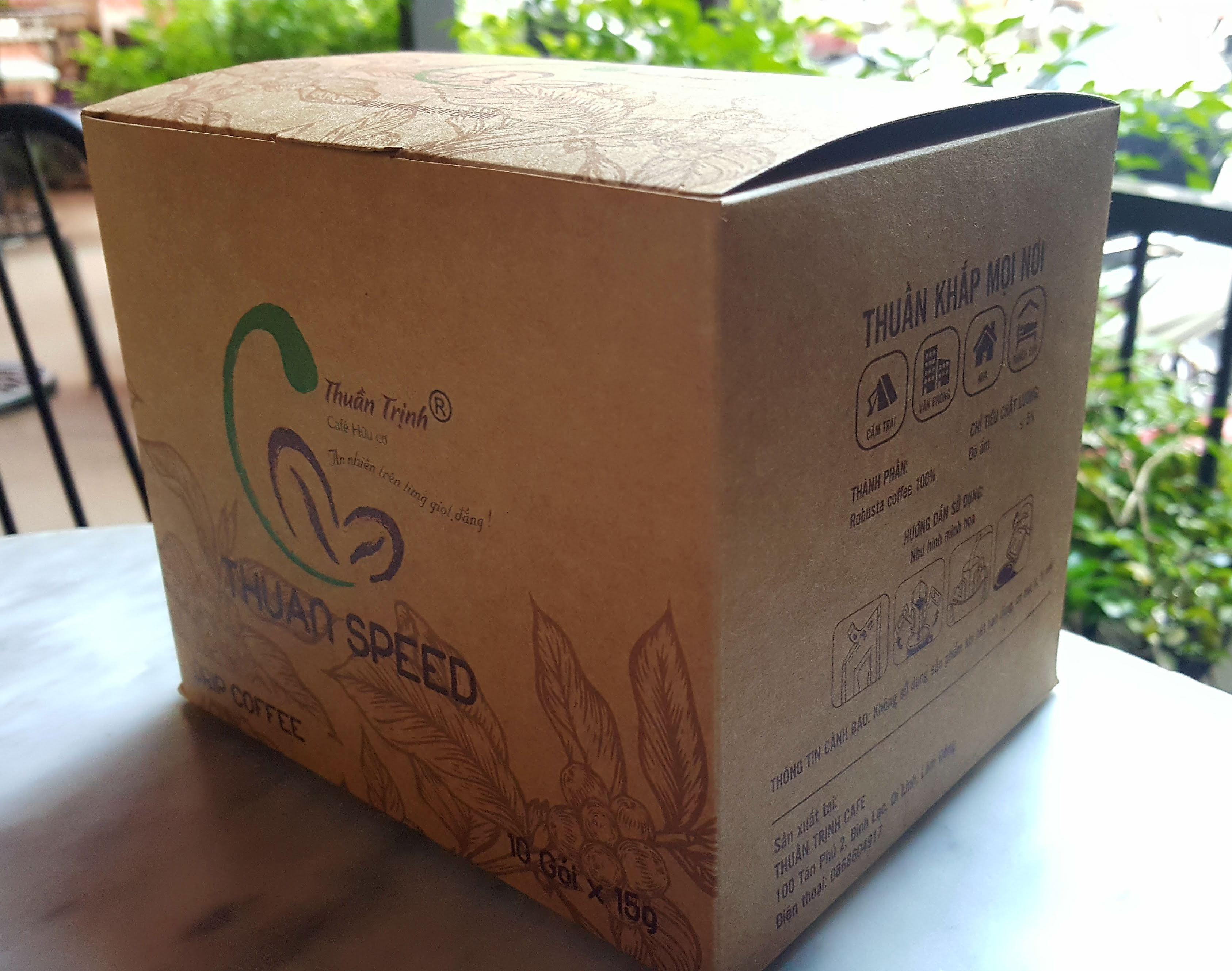 Cafe Robusta Phin giấy_Thuần Speed