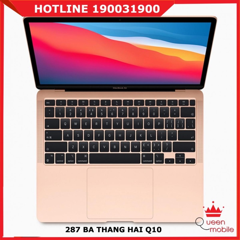 Bảng giá [QUEEN MOBILE] Macbook Air 13 2020 MWTL2 Core i3 8GB 256GB Gold - Hàng chính hãng Apple Phong Vũ