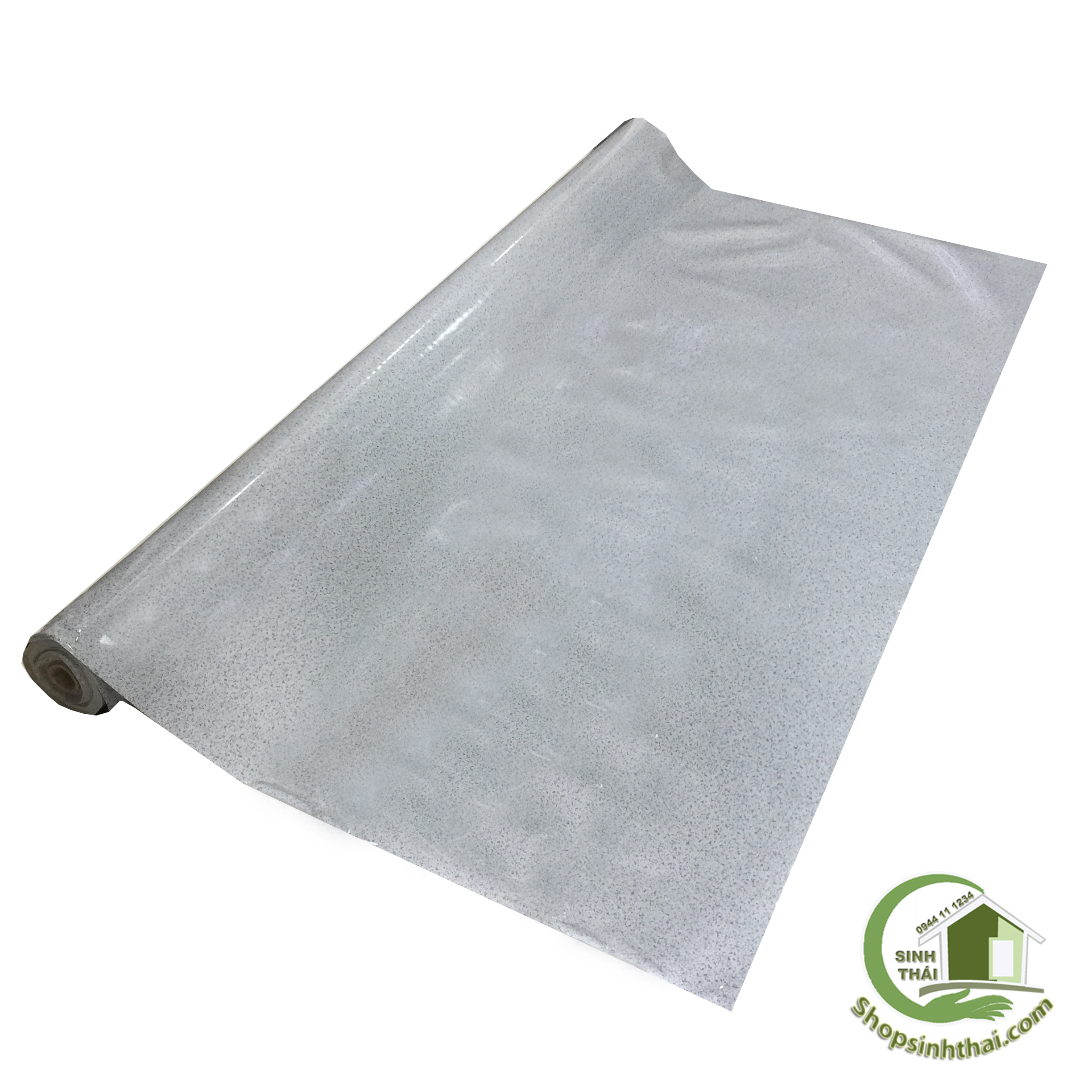 [HCM]Simili Trải Sàn Giả Đá Hoa Cương Màu Trắng Xám - 1m² [ 1m x 1m]