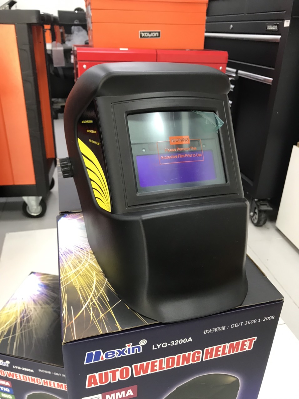 Mũ hàn tự động meixin lyg-3200a