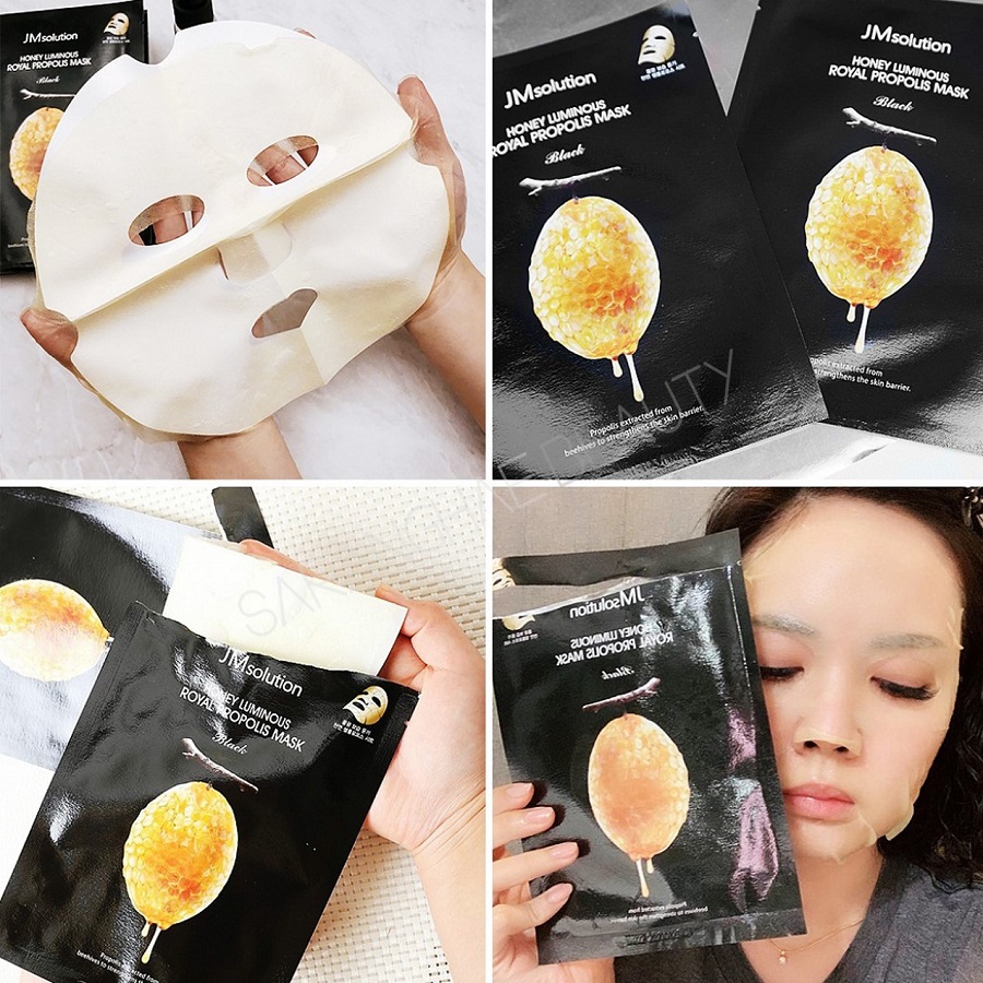 Mặt Nạ Săn Chắc Da JMsolution Honey Luminous Royal Propolis Mask 30ml