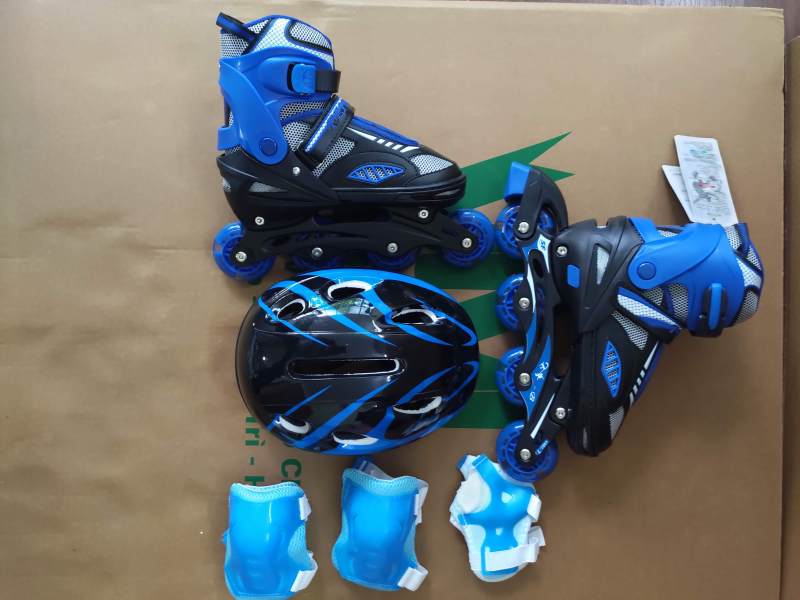 Phân phối Giày Patin Trẻ Em Cao Cấp FEI BAO Màu Xanh Đen - Tặng Bộ Bảo Hộ - Bảo Hành Trọn Đời - Giá Tốt