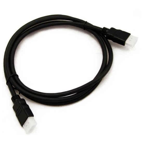 Dây hdmi dài 1m - dây tròn - trơn - màu đen