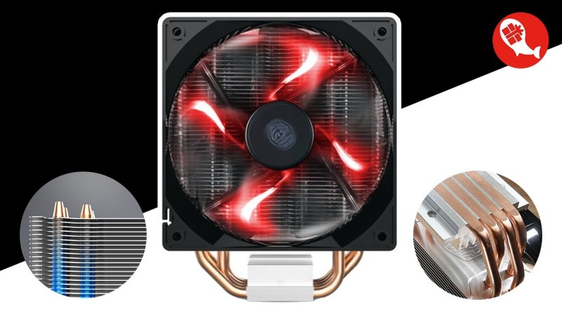 [Nhập ELMAR31 giảm 10% tối đa 200k đơn từ 99k]Quạt tản nhiệt CPU CoolerMaster T400i-hiệu năng cao sản phẩm tốt có độ bền cao cam kết sản phẩm nhận được như hình