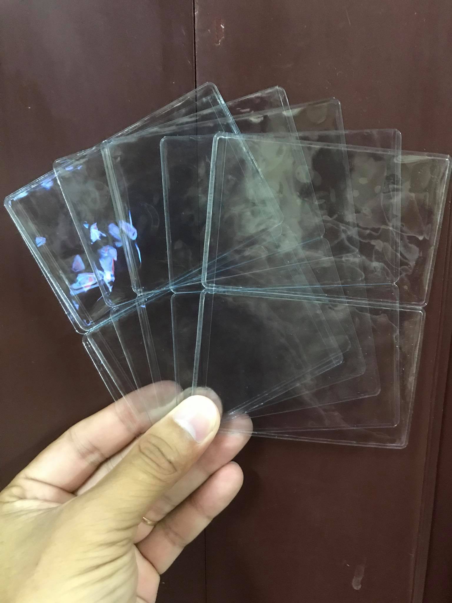 Bộ 4 chiếc Túi đựng  CCCD , thẻ ATM , Bằng lái xe