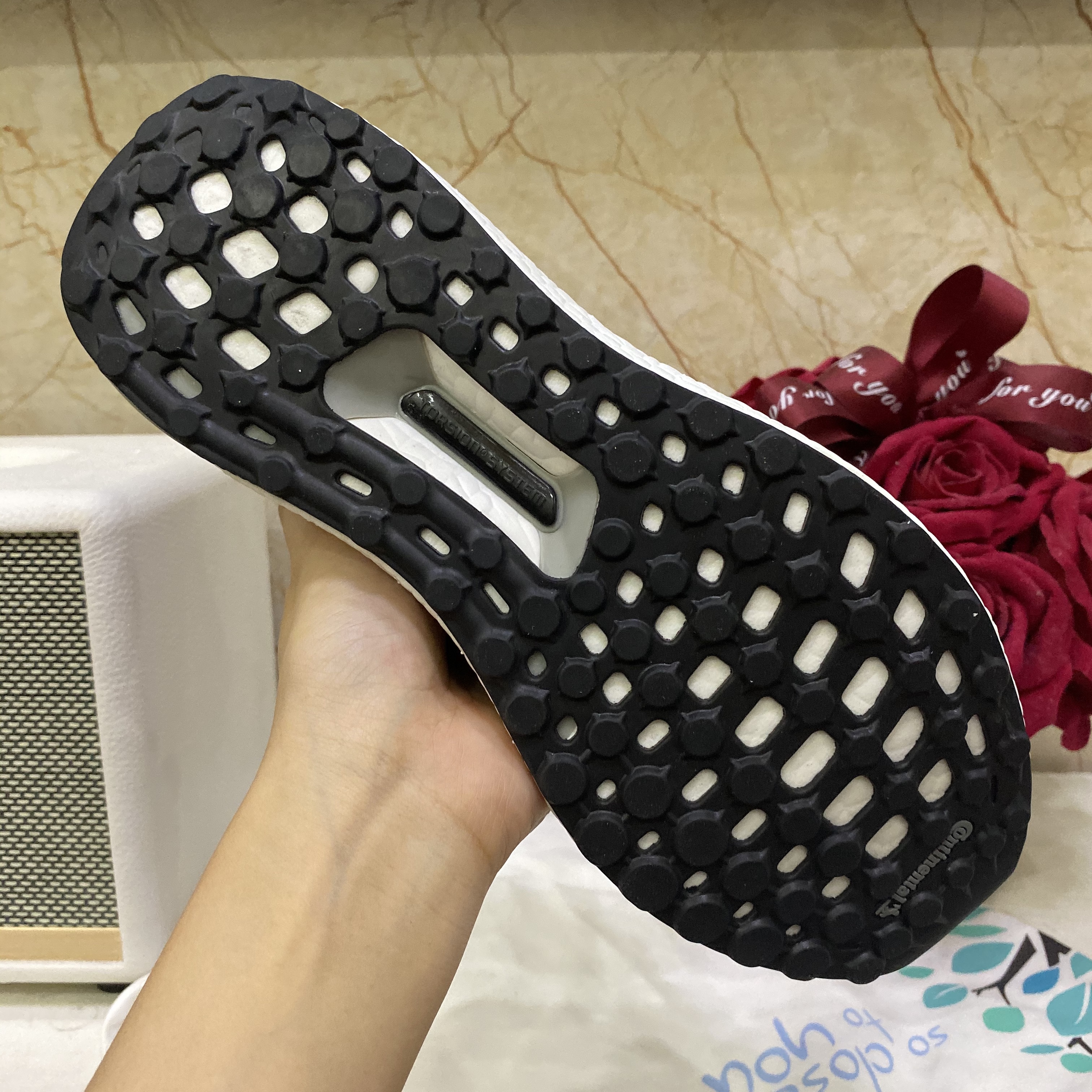 [ẢNH CHI TIẾT] GIÀY THỂ THAO SNEAKER ULTRABOOST 4.0 ĐEN TRẮNG