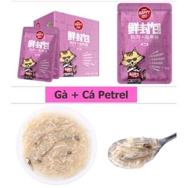 Pate Wanpy happy 100 gói 70gr