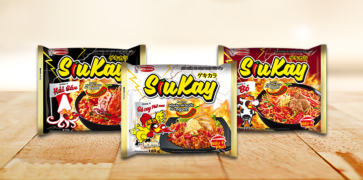 Mì bò SiuKay gói 128g