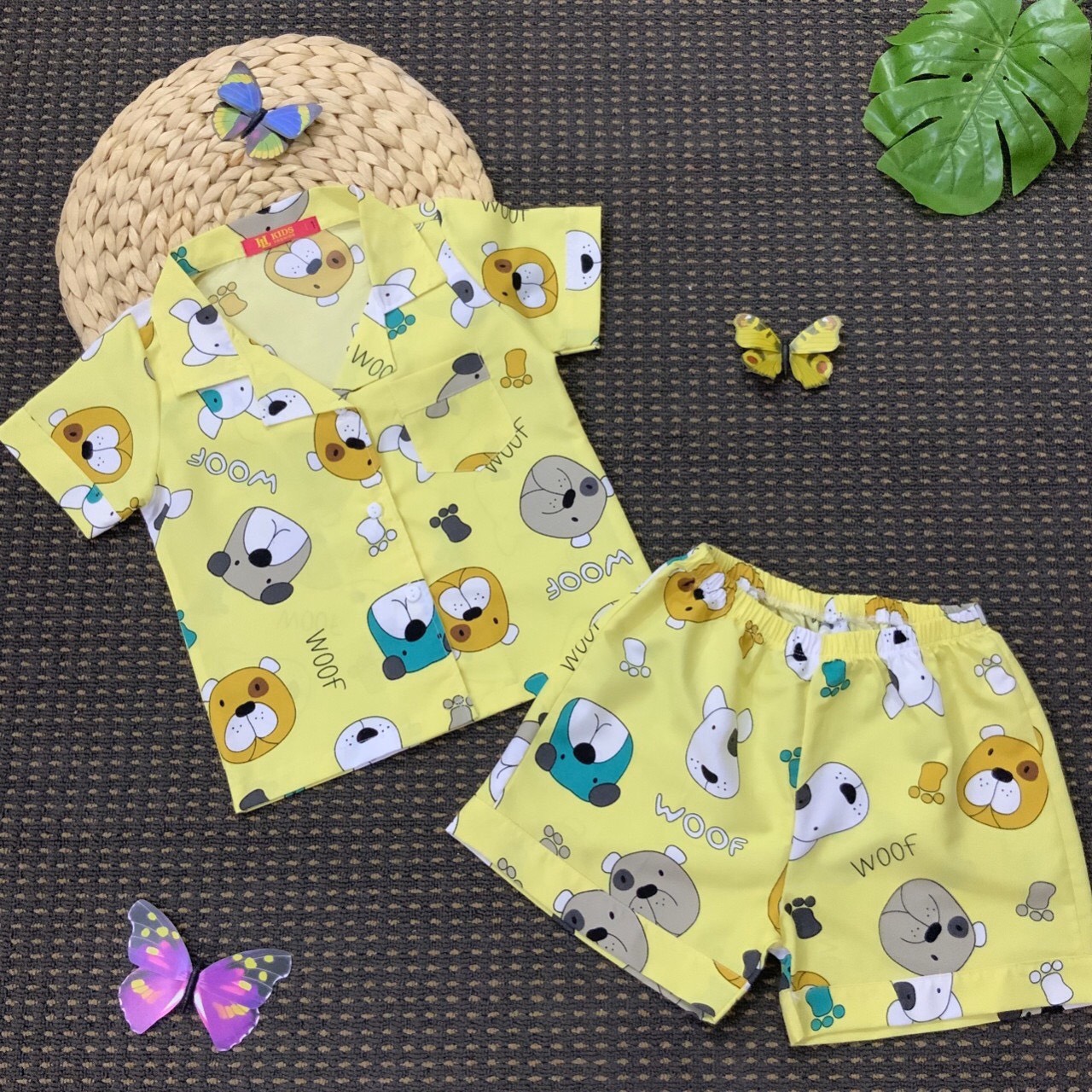 [HCM]Set bộ bé gái / bé trai - Bộ Pyjama cho bé