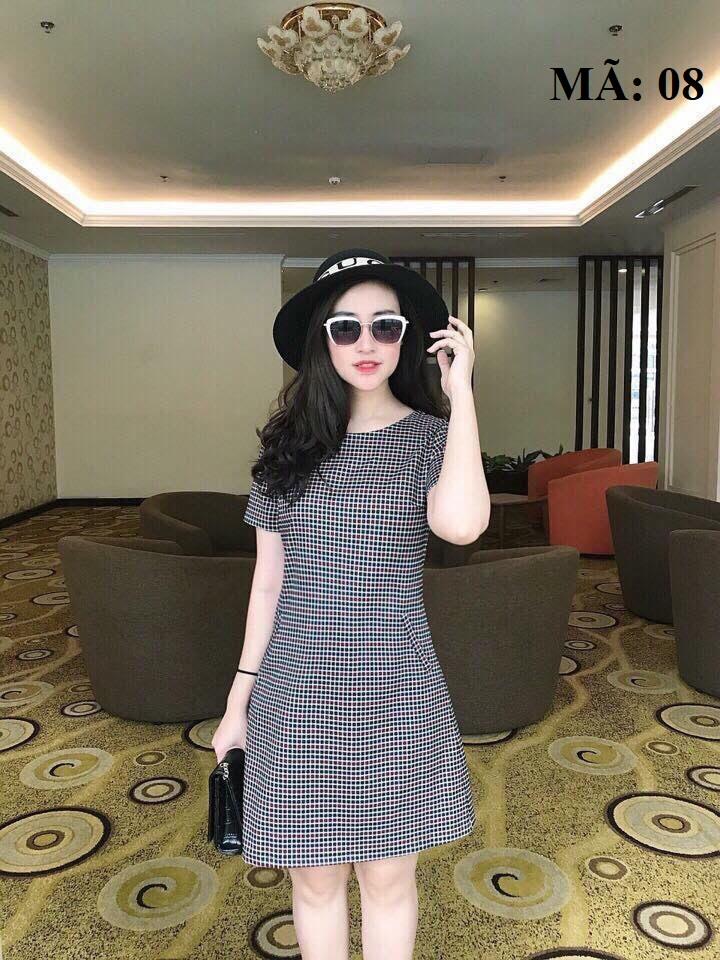 [HCM]ĐẦM SUÔNG CARO DỄ THƯƠNG 08