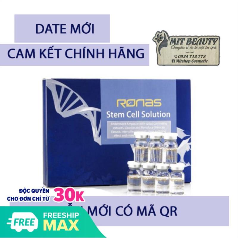 RONAS TINH CHẤT TẾ BÀO GỐC set 10 lọ hàng chính hãng có mã QR MẪU MỚI 2020 giá rẻ