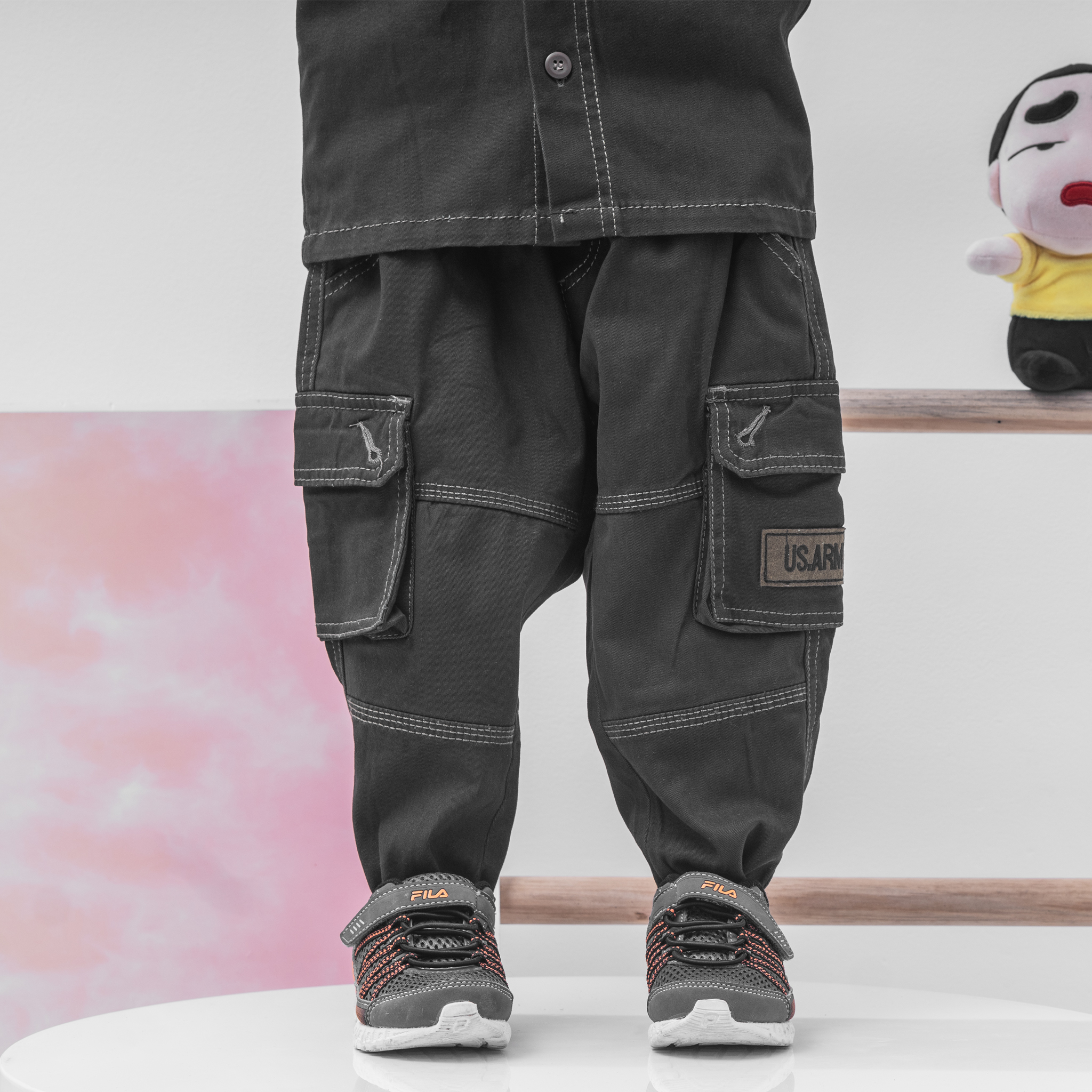 [HCM]Đồ bộ KaKi trẻ em - Đồ Lính