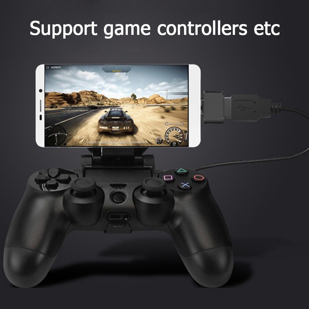 OTG Adapter Micro USB To USB Connect Android Phone Peripherals Handheld Keyboard Drive