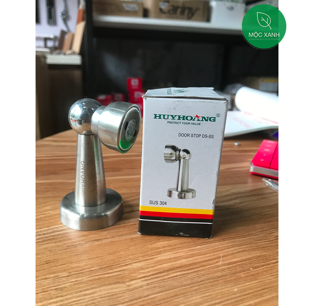Hít cửa chống va đập Inox 304 Huy hoàng (Chính hãng)