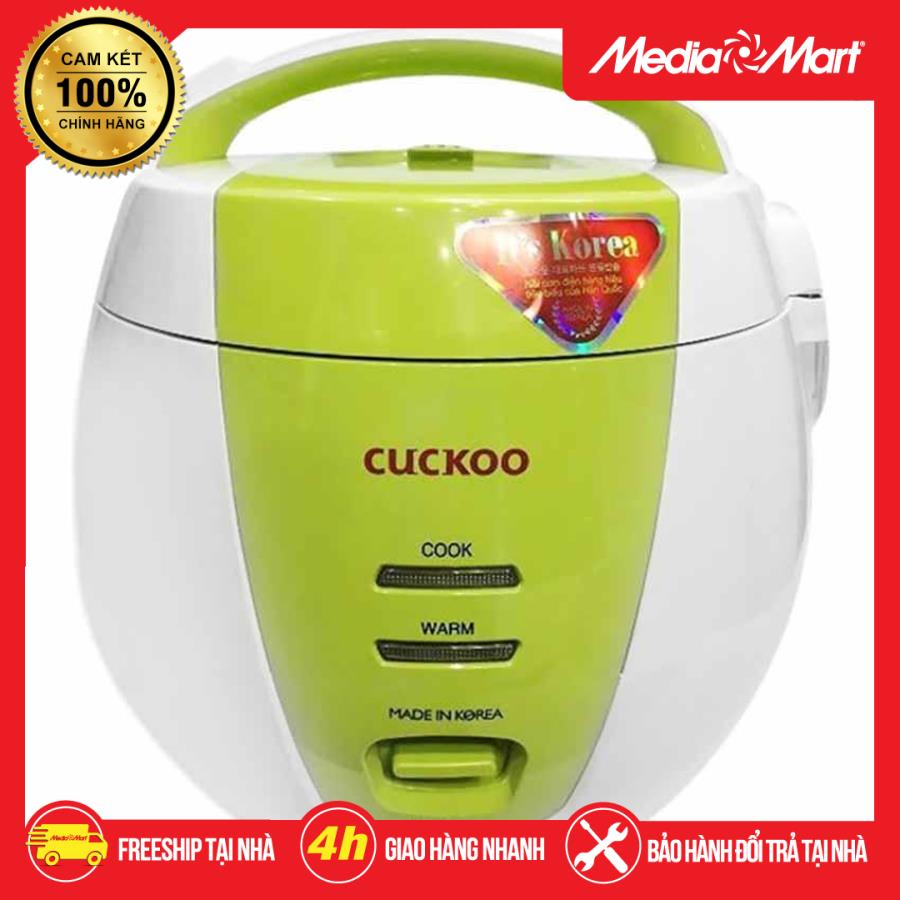 Nồi cơm điện cơ 1L Cuckoo CR-0661-Xanh-Korean