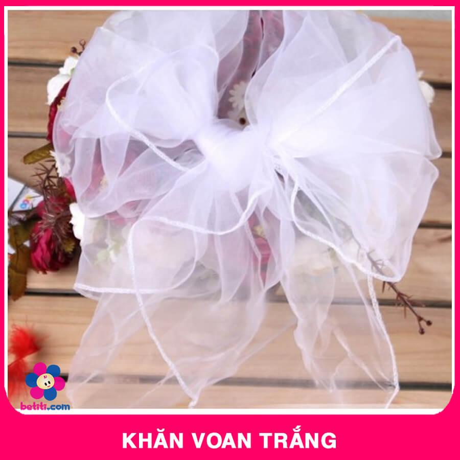 Combo 3 khăn voan cho bé