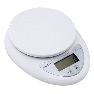 cân điện tử 5kg nhà bếp