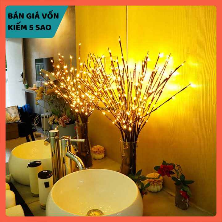 [HCM]Combo nhánh cây 20 đèn Led trang trí - Đèn Led trang trí - Đèn Led trang trí nhà cửa - Phụ kiện đèn led decor - Đồ trang trí nhà cửa [GIÁ VỐN]