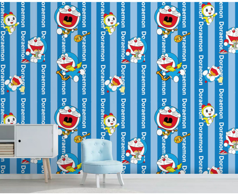 CUỘN 10M X 0.45M DECAL GIẤY DÁN TƯỜNG ĐÔ RÊ MON  ĐÔ RÊ MI KEO SẴN BÓC DÁN AA052