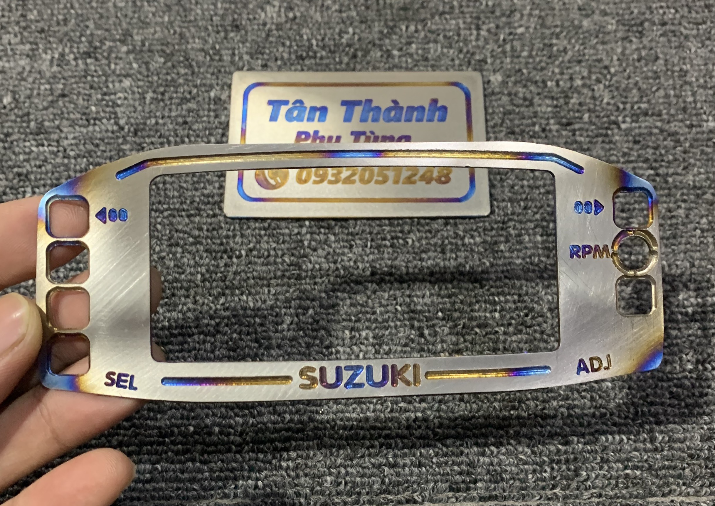 Viềng đồng hồ Titan Satria-Raider FI