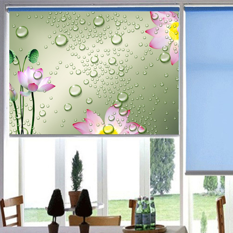 Rèm cuốn in tranh 3D MCT-09 Cao 1m2