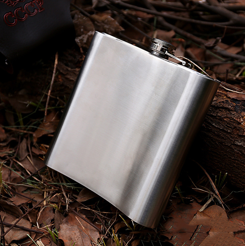 (SALE 3 NGÀY - TẶNG PHỄU INOX) - Binh Inox CCCP Dung Tích 0.5L + Tặng Phễu + Bao Da