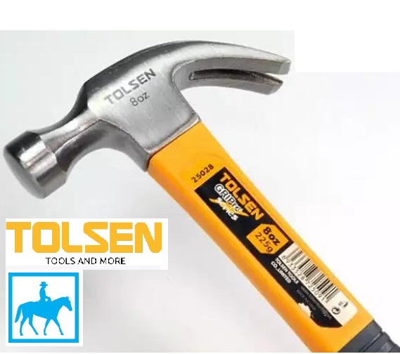 Búa nhổ đinh đóng đinh 8oz 225gr TOLSEN 25028