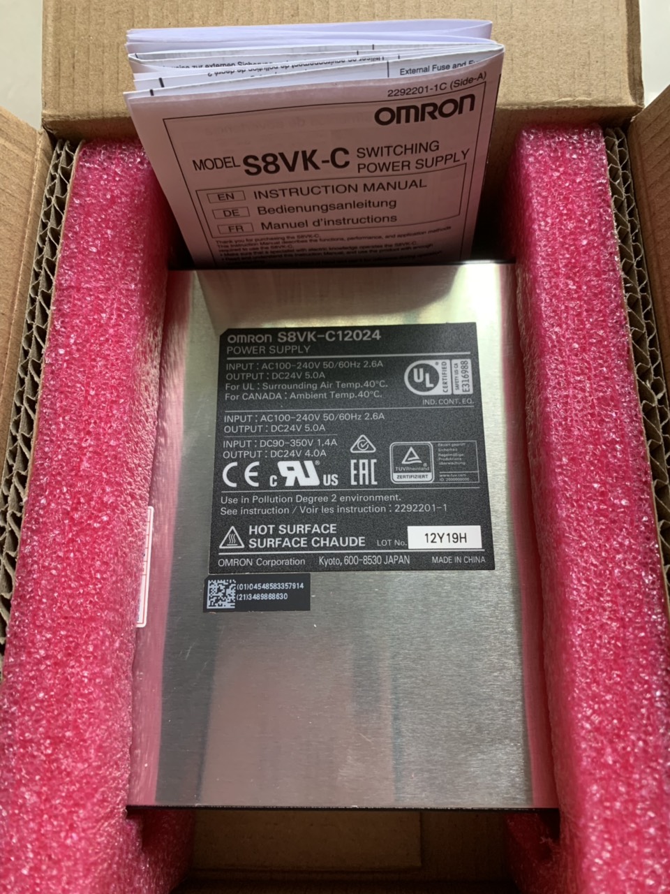 [HCM]BỘ NGUỒN OMRON S8VK-C12024